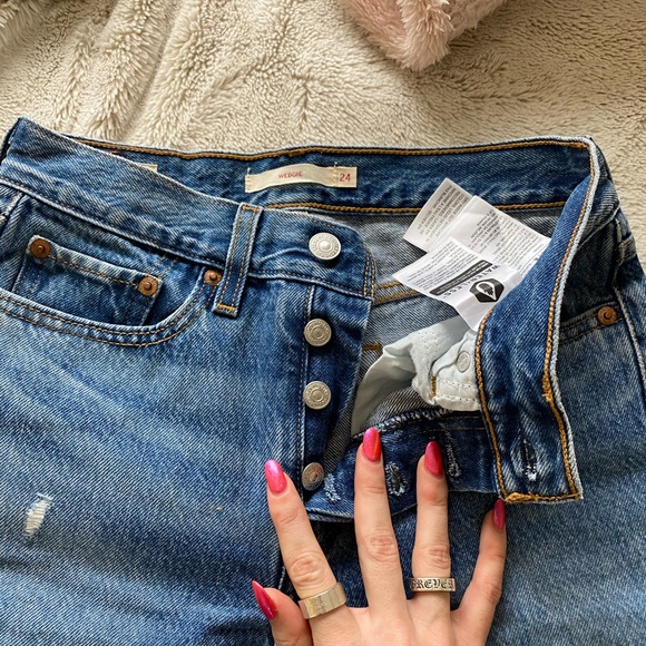 Wedgie fit Levi’s size 24 - Picture 4 of 4